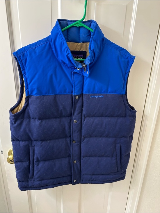 Patagonia Other - Patagonia Men’s Two-Tone Blue Puffer Vest